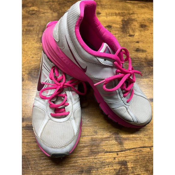 Nike air relentless 3 Trainers Women's Running Shoes Sz 10 Pink Gray‎ - Picture 4 of 10